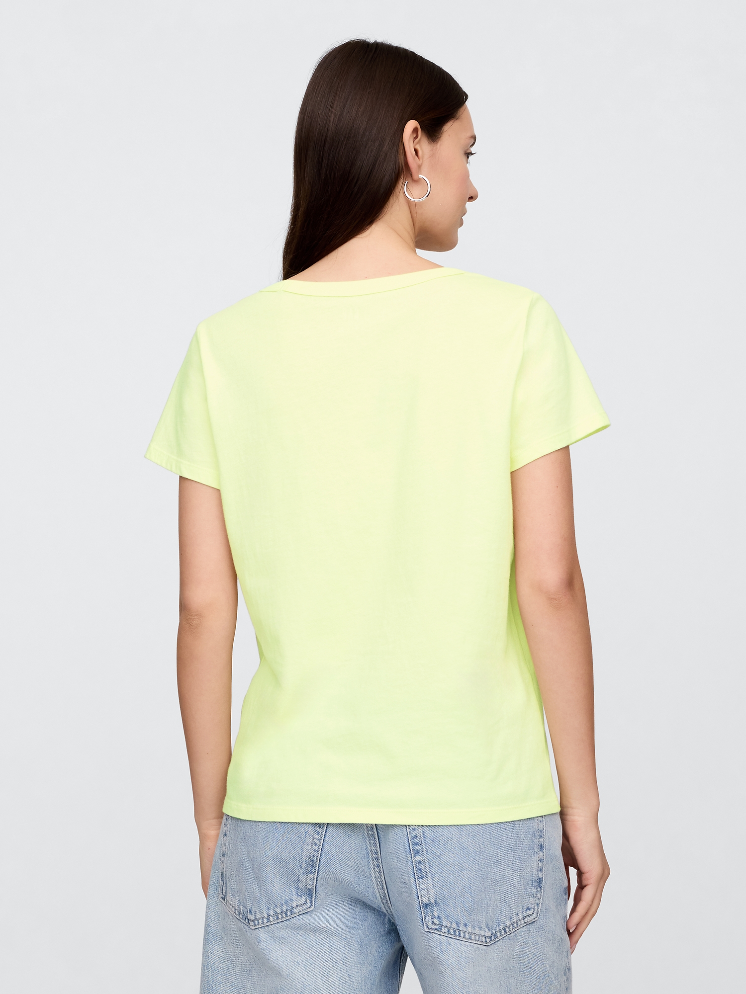 Favorite V-Neck Graphic T-Shirt | Gap Factory
