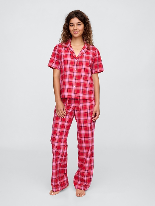 Image number 3 showing, Poplin PJ Shirt