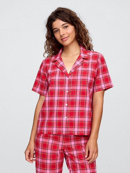 Image number 1 showing, Poplin PJ Shirt