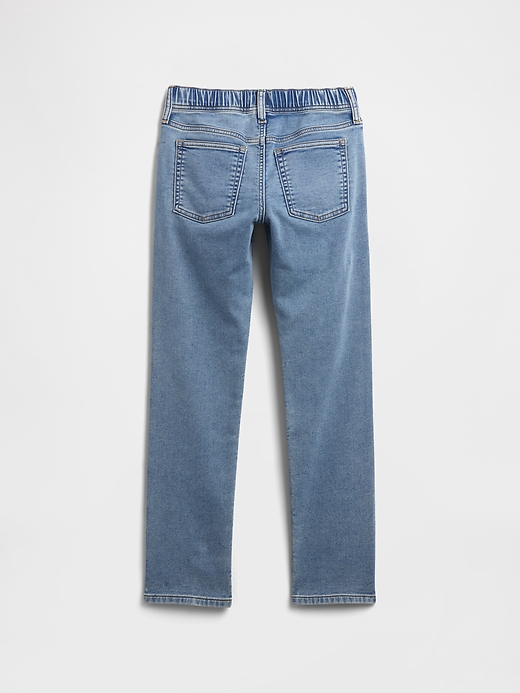 Image number 2 showing, Kids Pull-On Slim Sweatpant Jeans