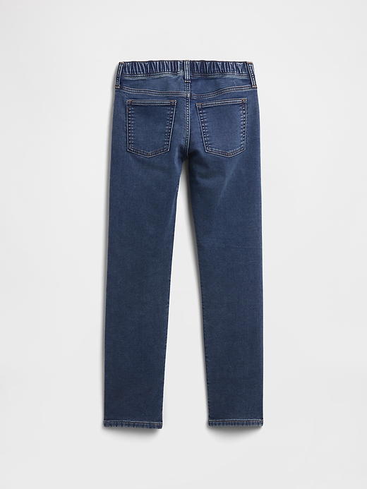 Image number 2 showing, Kids Pull-On Slim Sweatpant Jeans