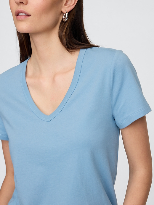 T-shirt col tunisien coton nid abeilles pour femme | Ralph Lauren® BE