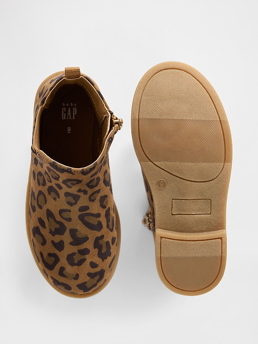 Image number 3 showing, Toddler Leopard Chelsea Boots
