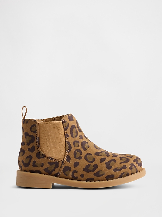 Image number 1 showing, Toddler Leopard Chelsea Boots