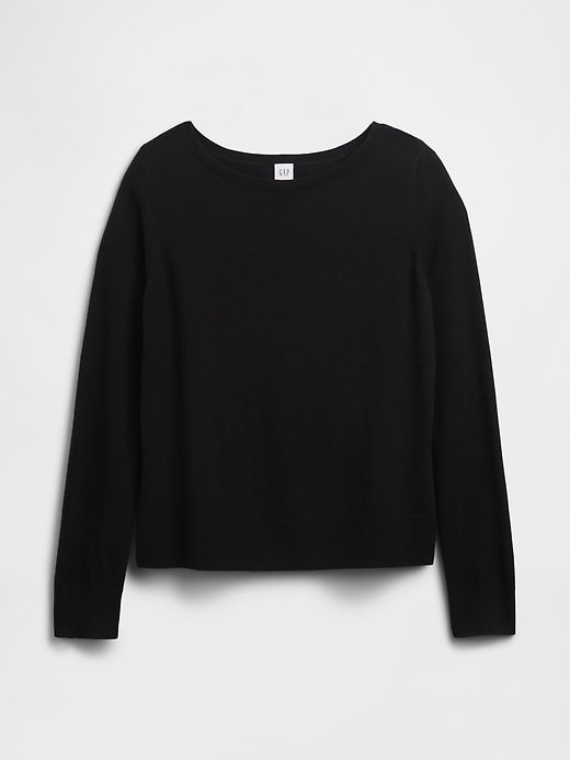 Image number 5 showing, Relaxed Boatneck Sweater