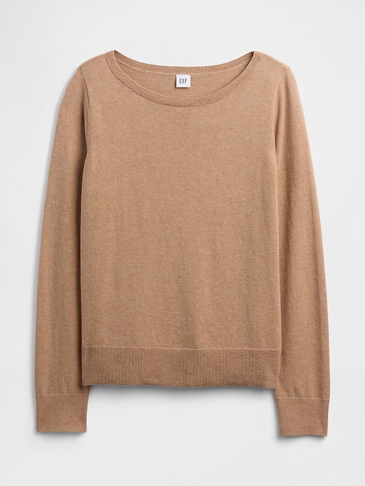 Image number 5 showing, Relaxed Boatneck Sweater