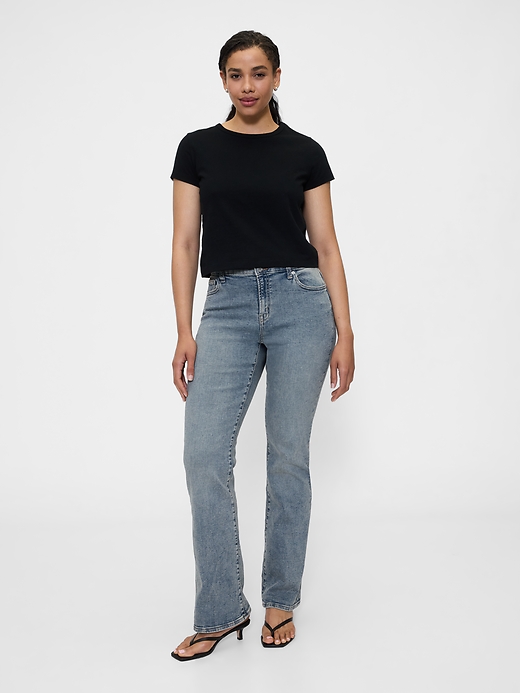 Image number 5 showing, Mid Rise Universal Baby Boot Jeans