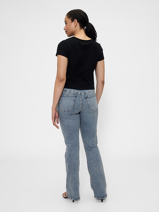 Image number 6 showing, Mid Rise Universal Baby Boot Jeans