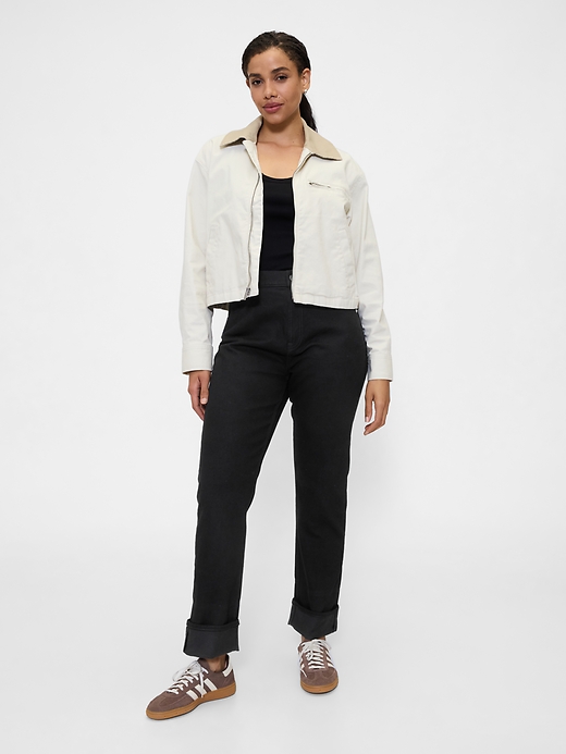 Image number 5 showing, High Rise '90s Straight Jeans