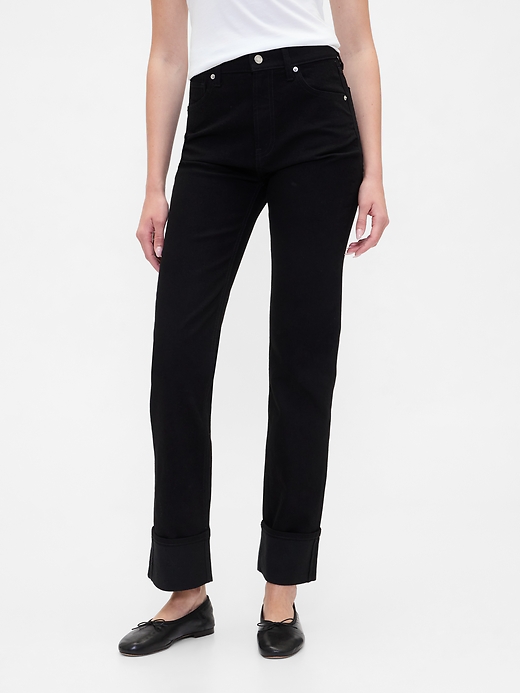 Image number 2 showing, High Rise '90s Straight Jeans