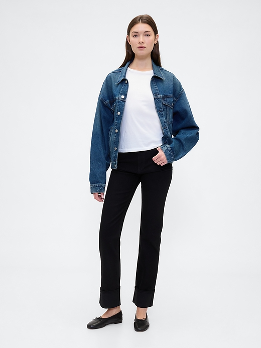 Image number 1 showing, High Rise '90s Straight Jeans