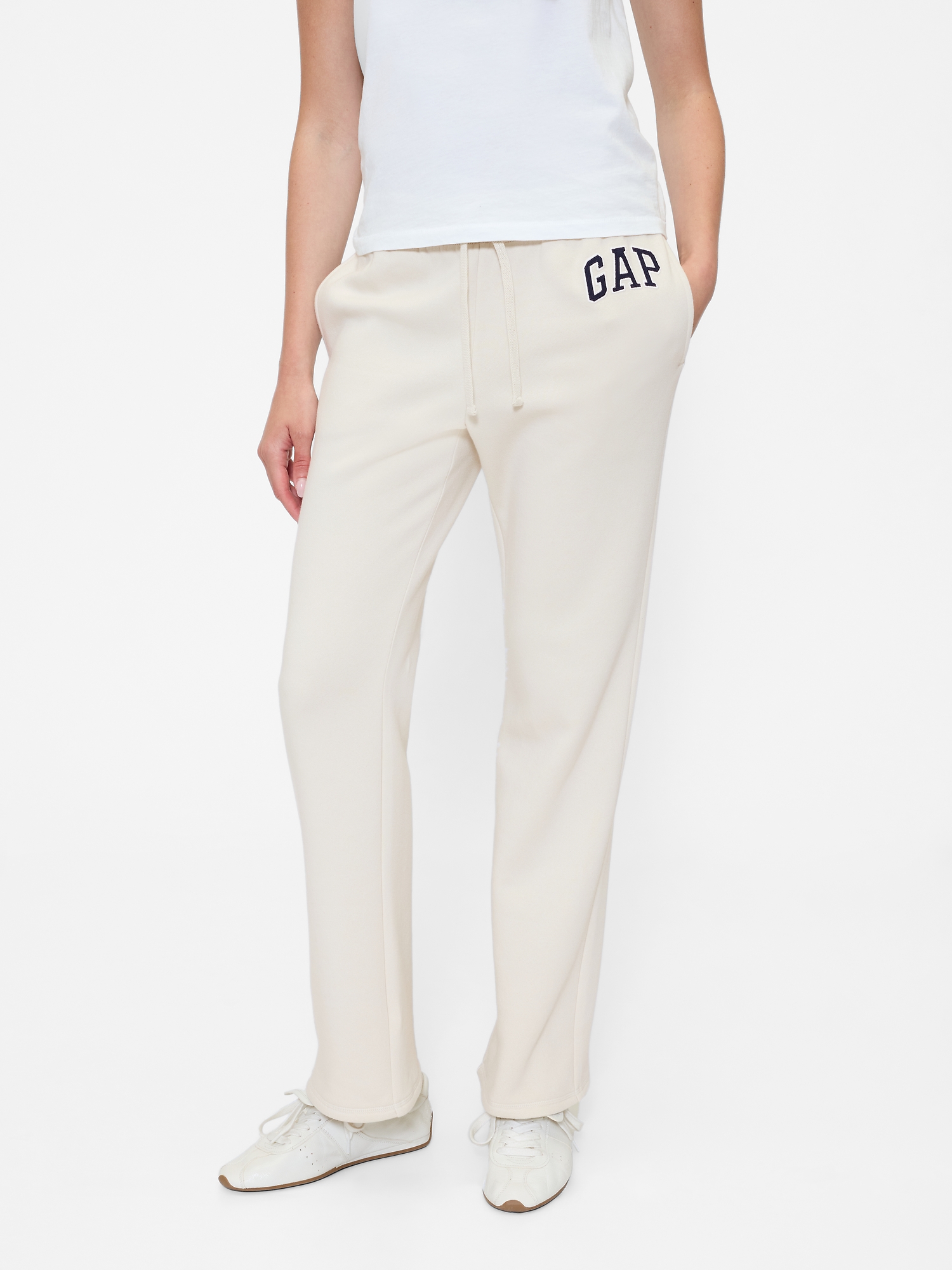 Gap Logo Straight Sweatpants | Gap Factory