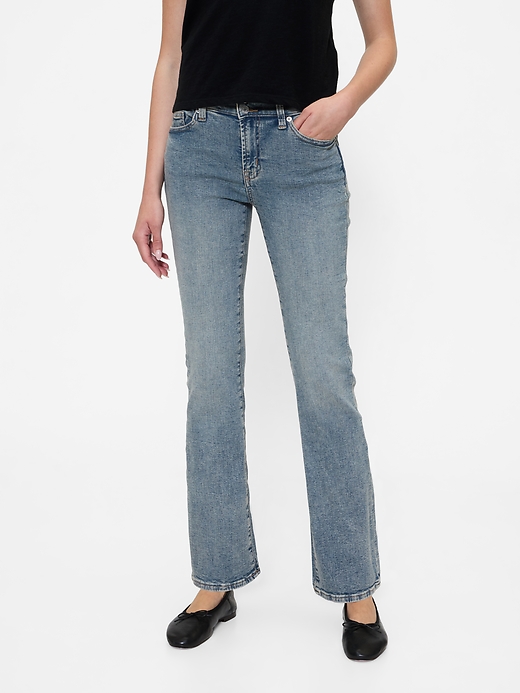 Image number 2 showing, Mid Rise Universal Baby Boot Jeans