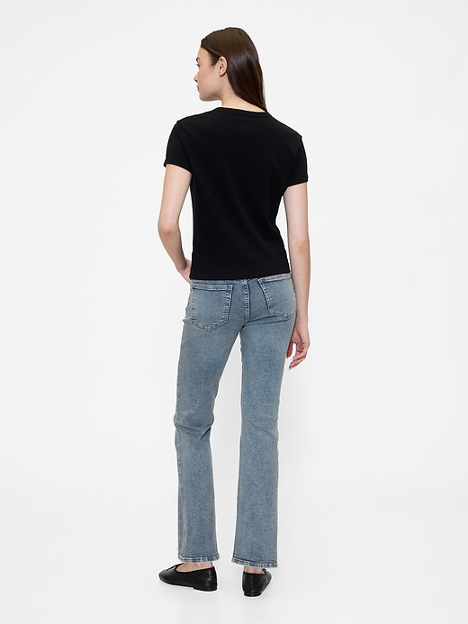 Image number 4 showing, Mid Rise Universal Baby Boot Jeans