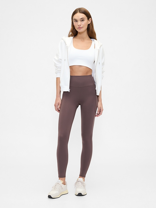 Image number 3 showing, GapFit Sky High Studio Pocket Leggings