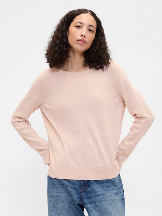 Image number 1 showing, Relaxed Boatneck Sweater