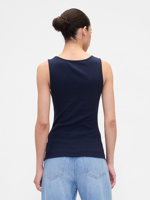 Image number 2 showing, Gap Logo Ribbed Tank Top