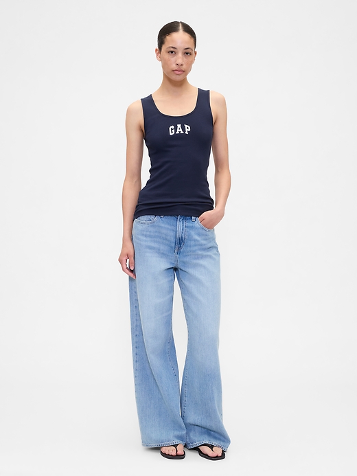 Image number 3 showing, Gap Logo Ribbed Tank Top