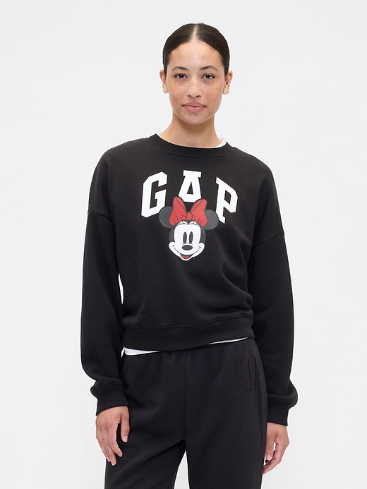 Image number 1 showing, Gap × Disney Minnie Mouse Oversized Logo Sweatshirt