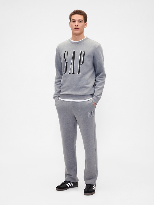 Image number 1 showing, Gap Logo Straight-Leg Sweatpants