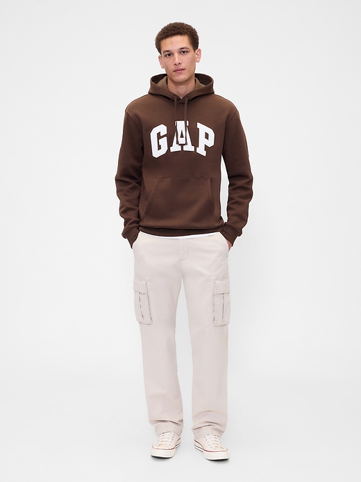 Image number 3 showing, Adult Relaxed Gap Logo Hoodie