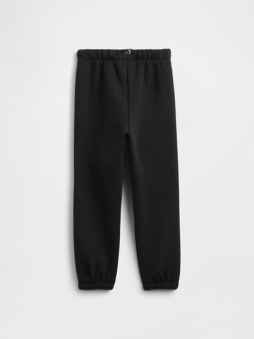 L'image numéro 2 présente Pantalon de jogging décontracté à taille extensible à logo Mickey Mouse babyGap × Disney