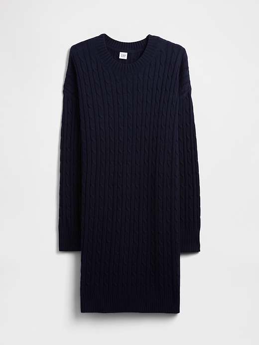 Image number 6 showing, CashSoft Relaxed Crewneck Sweater Mini Dress