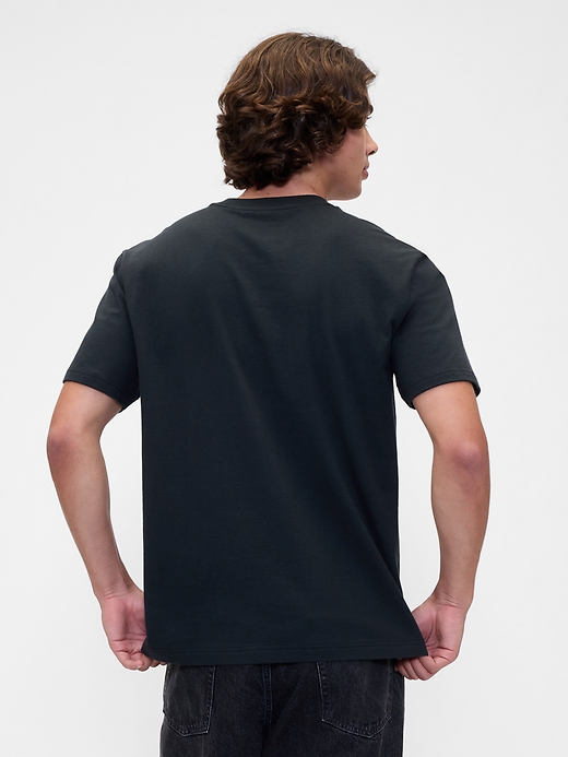 Image number 2 showing, Gap × Disney Mickey Mouse Everyday Soft Relaxed Logo T-Shirt