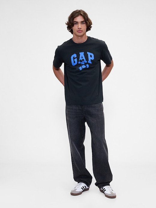 Image number 3 showing, Gap × Disney Mickey Mouse Everyday Soft Relaxed Logo T-Shirt