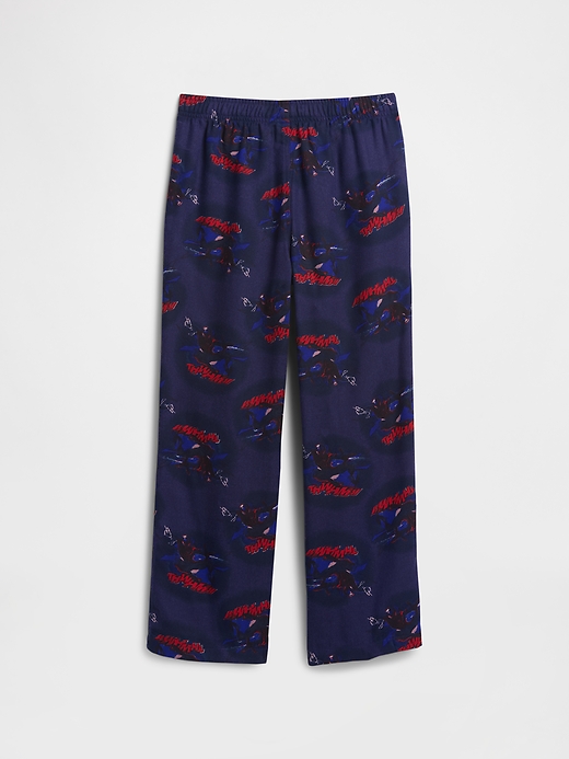 Image number 2 showing, GapKids × Marvel Spider-Man 100% Recycled PJ Pants