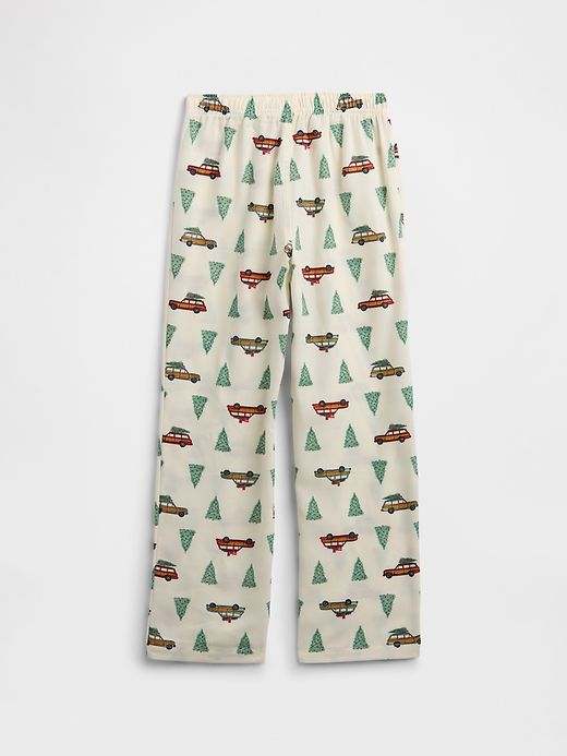 Image number 2 showing, Kids 100% Recycled Flannel PJ Pants