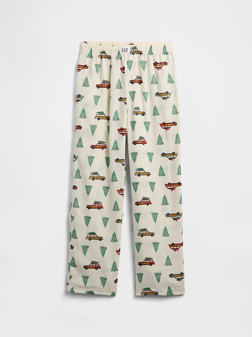 Image number 1 showing, Kids 100% Recycled Flannel PJ Pants