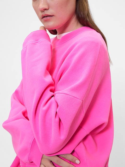 Image number 4 showing, Relaxed Wedge Crewneck Sweatshirt