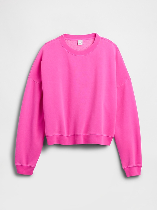 Image number 5 showing, Relaxed Wedge Crewneck Sweatshirt