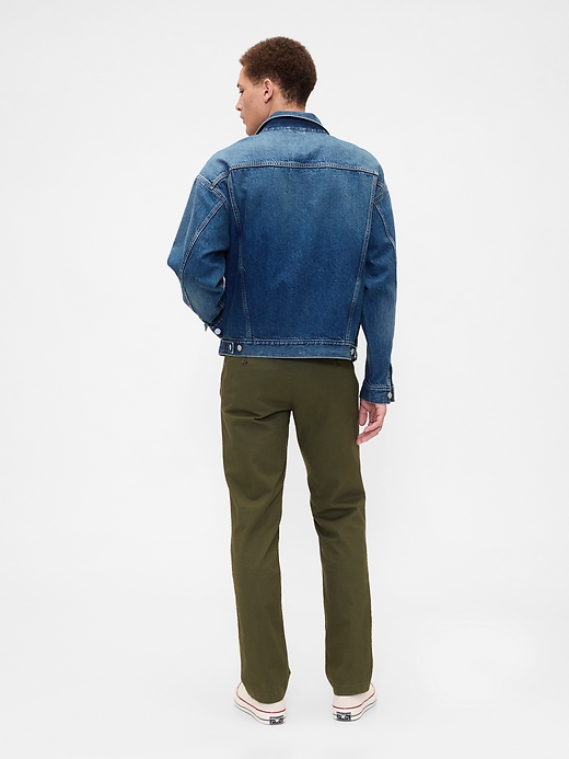 Image number 2 showing, GapFlex Essential Khakis in Straight Fit