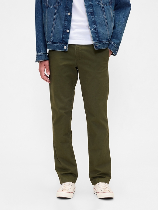 Image number 3 showing, GapFlex Essential Khakis in Straight Fit