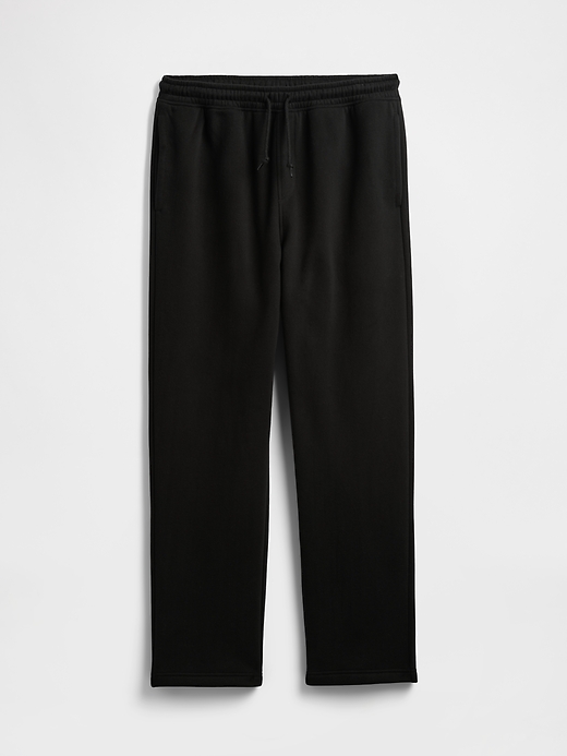 L'image numéro 4 présente Pantalon en coton ouaté à jambe droite VintageDoux