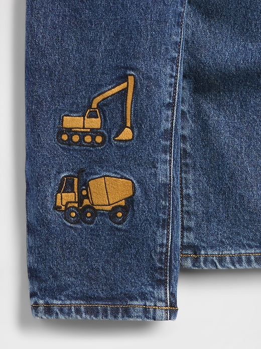 Image number 3 showing, babyGap Graphic Baggy Jeans
