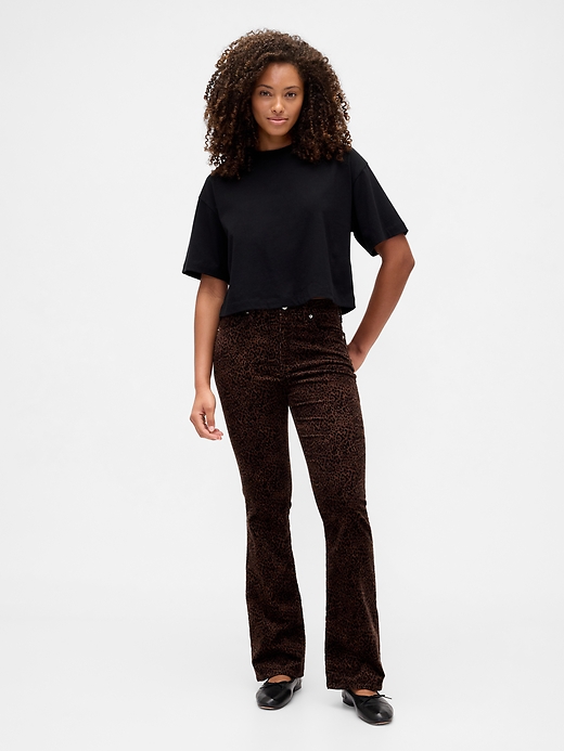 Image number 1 showing, Mid Rise Universal Baby Boot Corduroy Pants