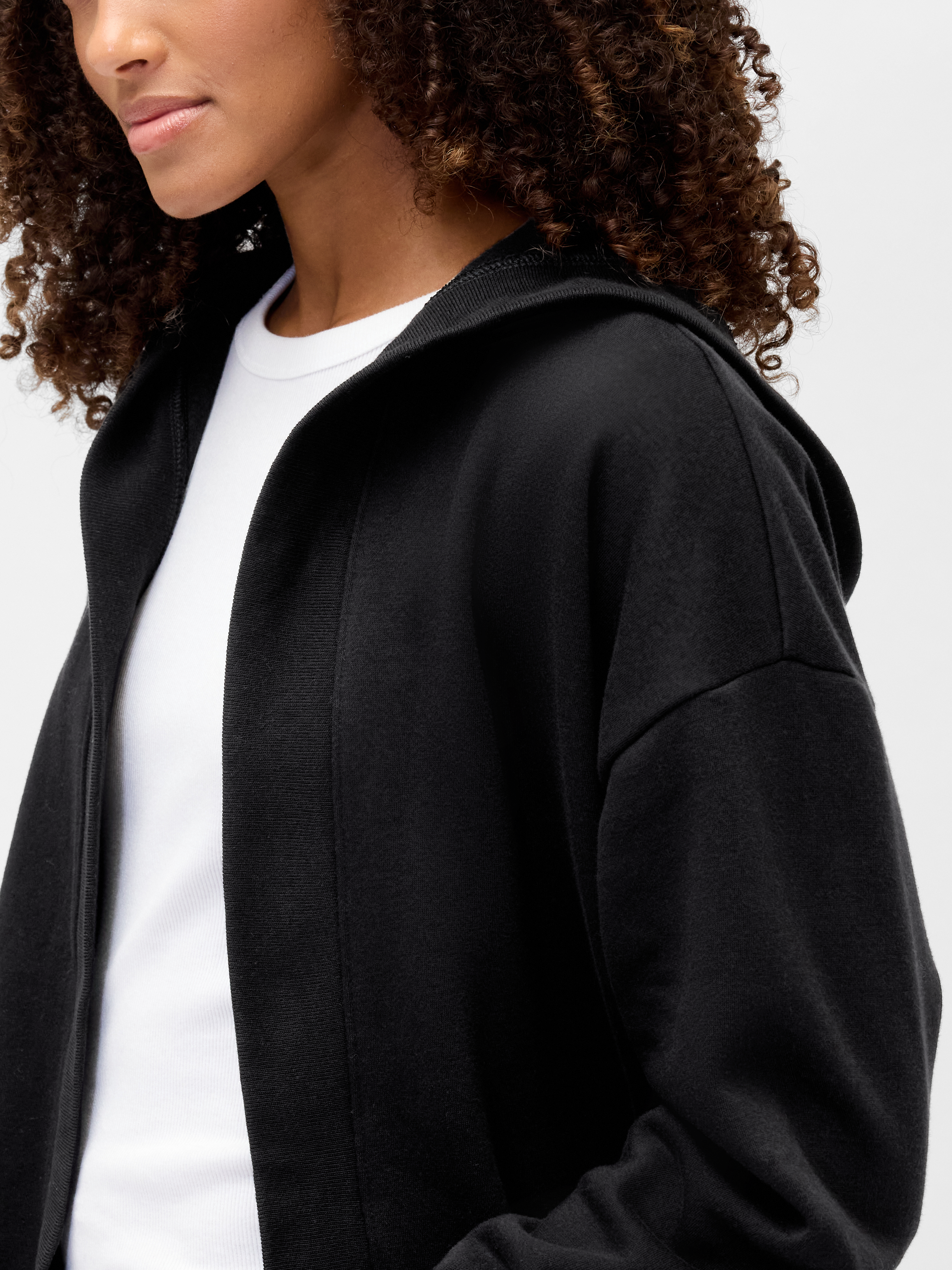 Oversized Open-Front Hoodie | Gap Factory