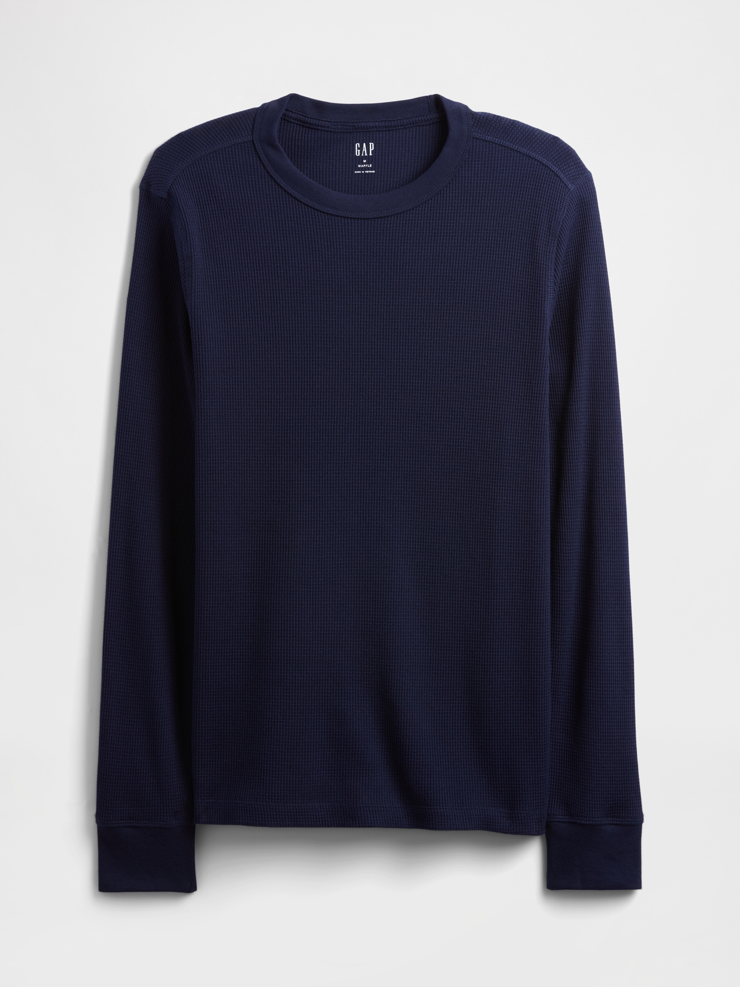 Waffle-Knit Crewneck T-Shirt | Gap Factory