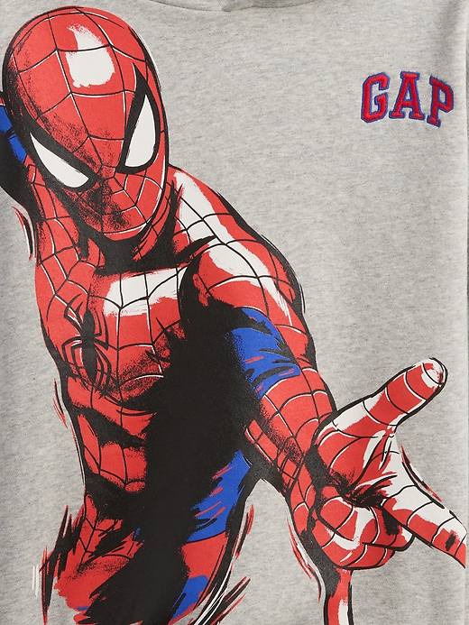 Image number 3 showing, GapKids | Marvel Spider-Man Relaxed Graphic Hoodie