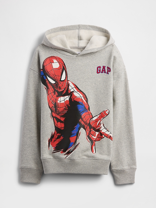 Image number 1 showing, GapKids | Marvel Spider-Man Relaxed Graphic Hoodie