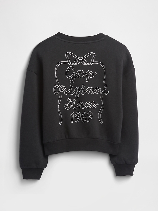 Image number 2 showing, Kids Oversized Gap Graphic Sweatshirt