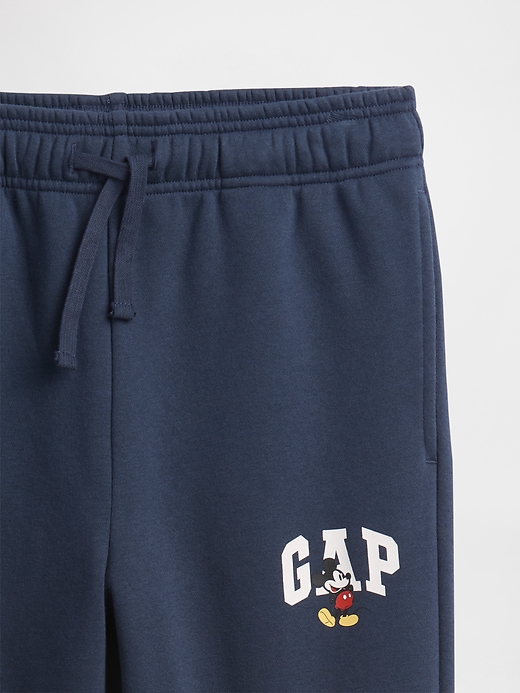 Image number 3 showing, GapKids × Disney Mickey Mouse Relaxed Logo Joggers