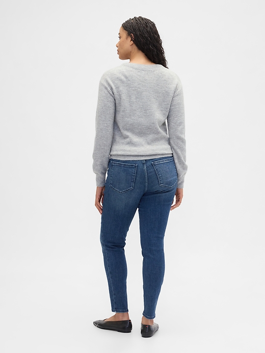 Image number 6 showing, High Rise Universal Skinny Jeans
