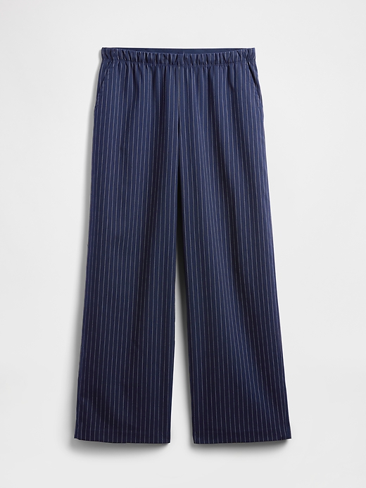Image number 7 showing, Recycled Mid Rise Easy Wide-Leg Pants