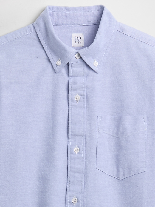 L'image numéro 3 présente Chemise Oxford d’uniforme pour Enfant