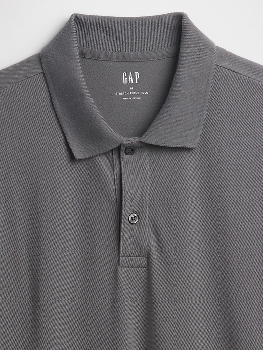 Image number 4 showing, Stretch Pique Polo Shirt