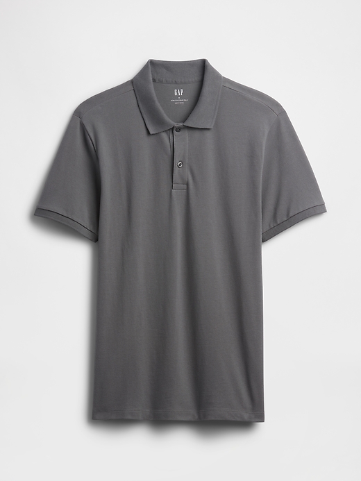 Image number 5 showing, Stretch Pique Polo Shirt